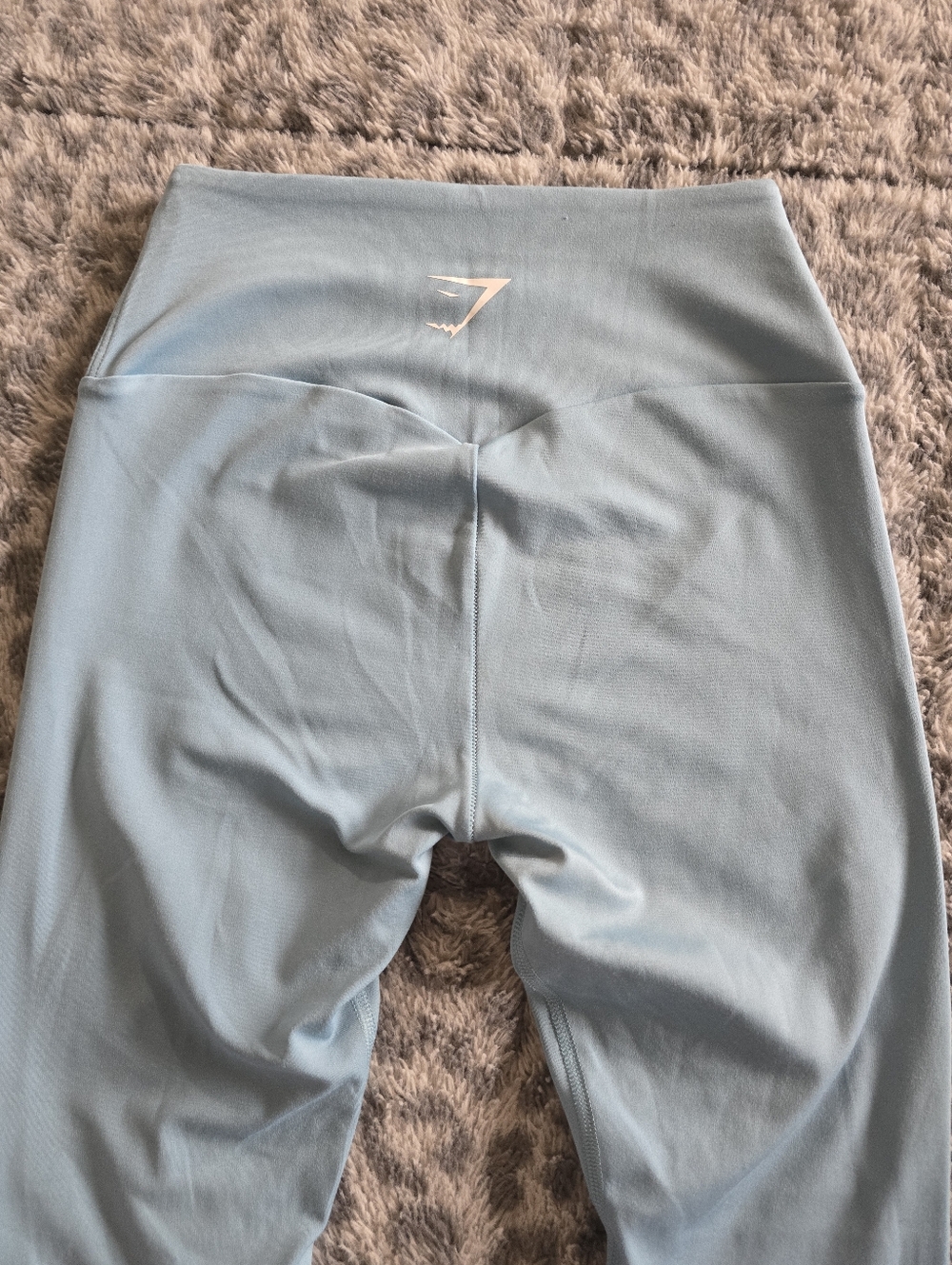 Gymshark High-Waist Seamless Leggings - Dusty Blue - Picture 2 of 3